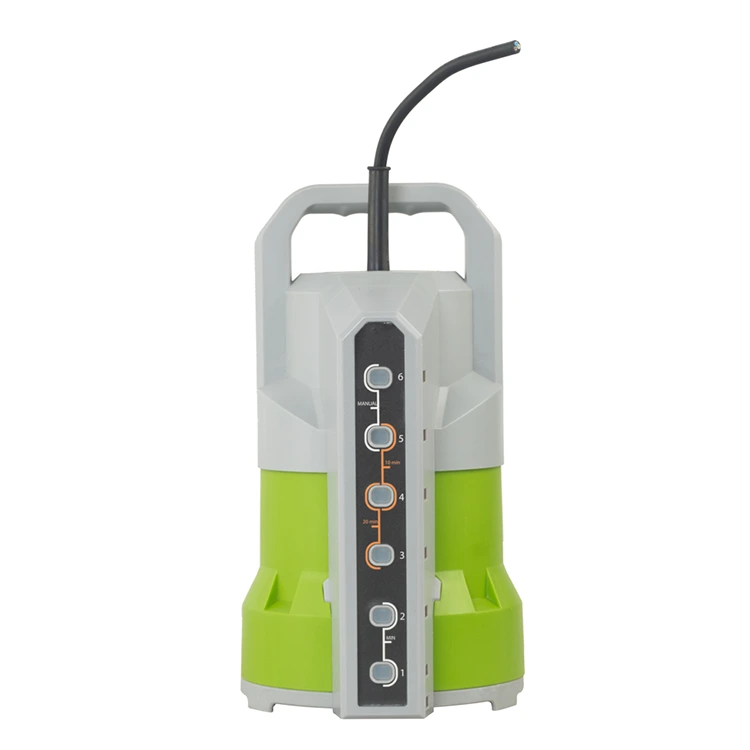 Pompe submersible de bas niveau à contrôle automatique intelligent